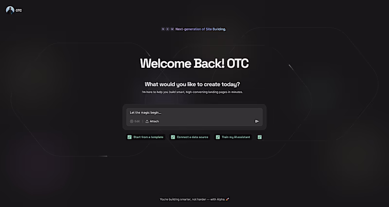 Cover image for AI-powered Website Builder