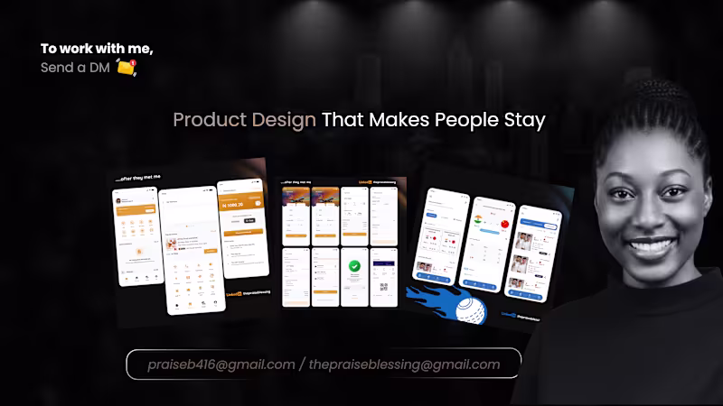 Cover image for  UI/UX Design