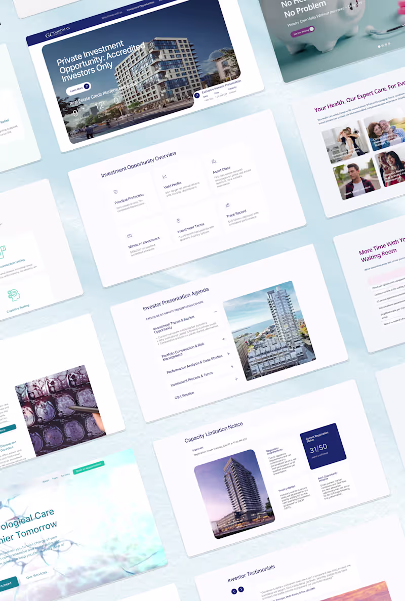Cover image for Website Design & Development — from Vision to Launch