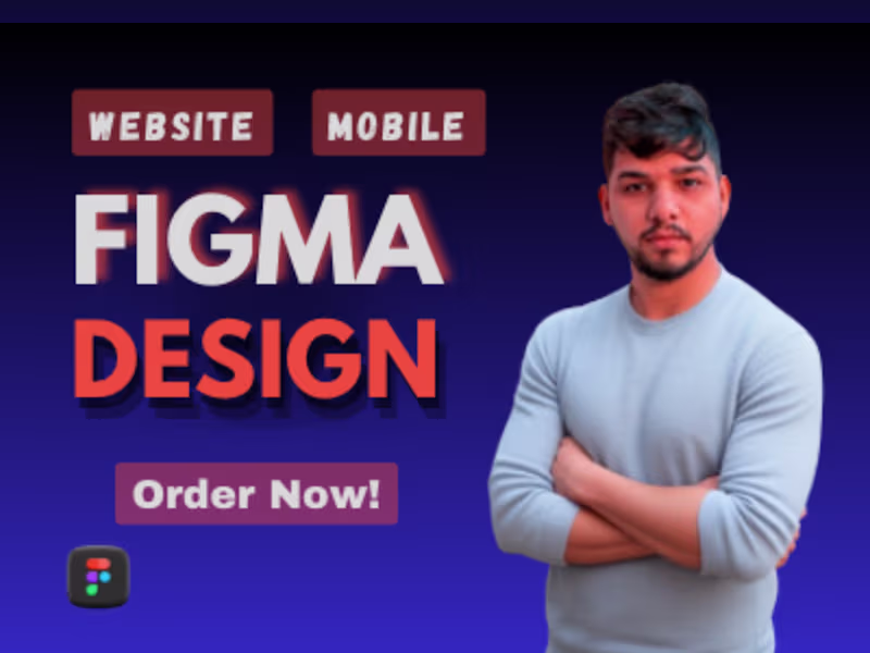 Cover image for  design UI UX website with a captivating and effective layout