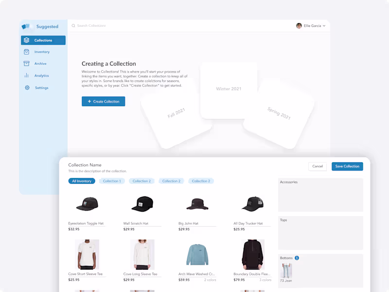 Cover image for Suggested - An immersive shopping experience.
