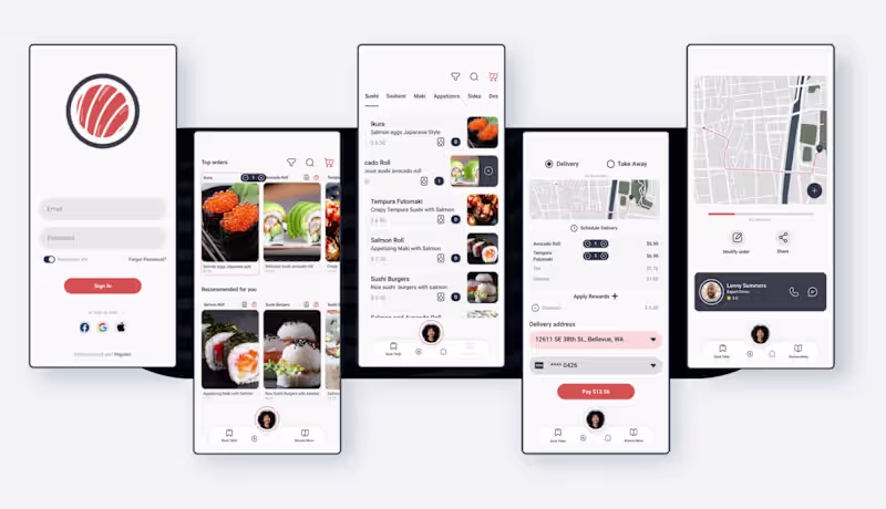 Cover image for Sushi Place App