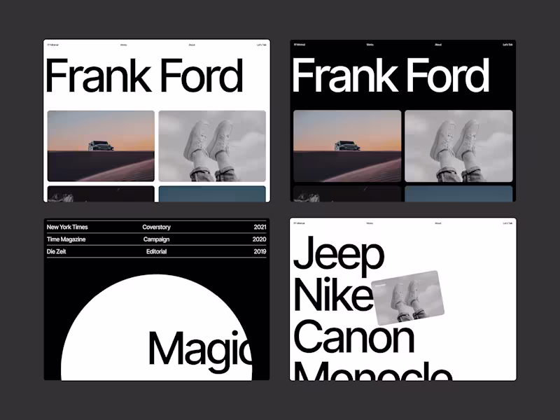 Cover image for Framer Templates (Favorit × Frame)