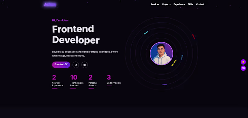 Cover image for Conversion-Focused Web Experience for Tech