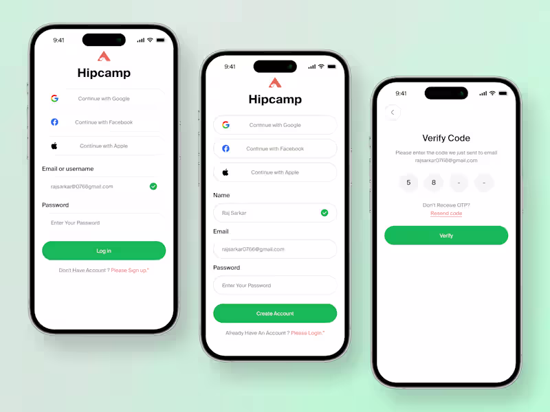 Cover image for Mobile Verification Code Screen