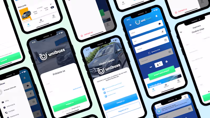 Cover image for Unibuss A - Transport App