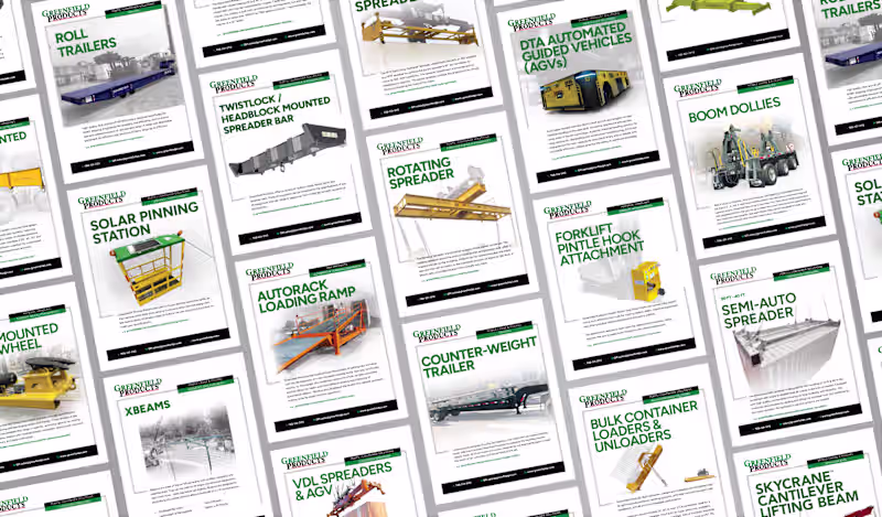 Cover image for Products Sell Sheets for Greenfield