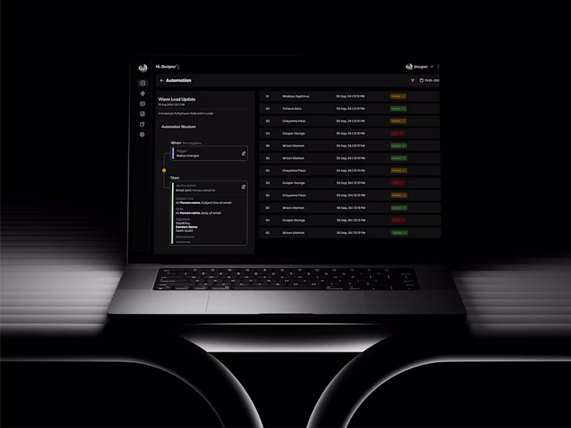 Cover image for Automation UI :: Behance