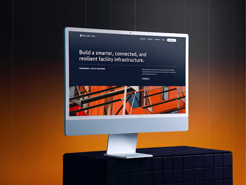 Cover image for Reliant EFS Framer Website