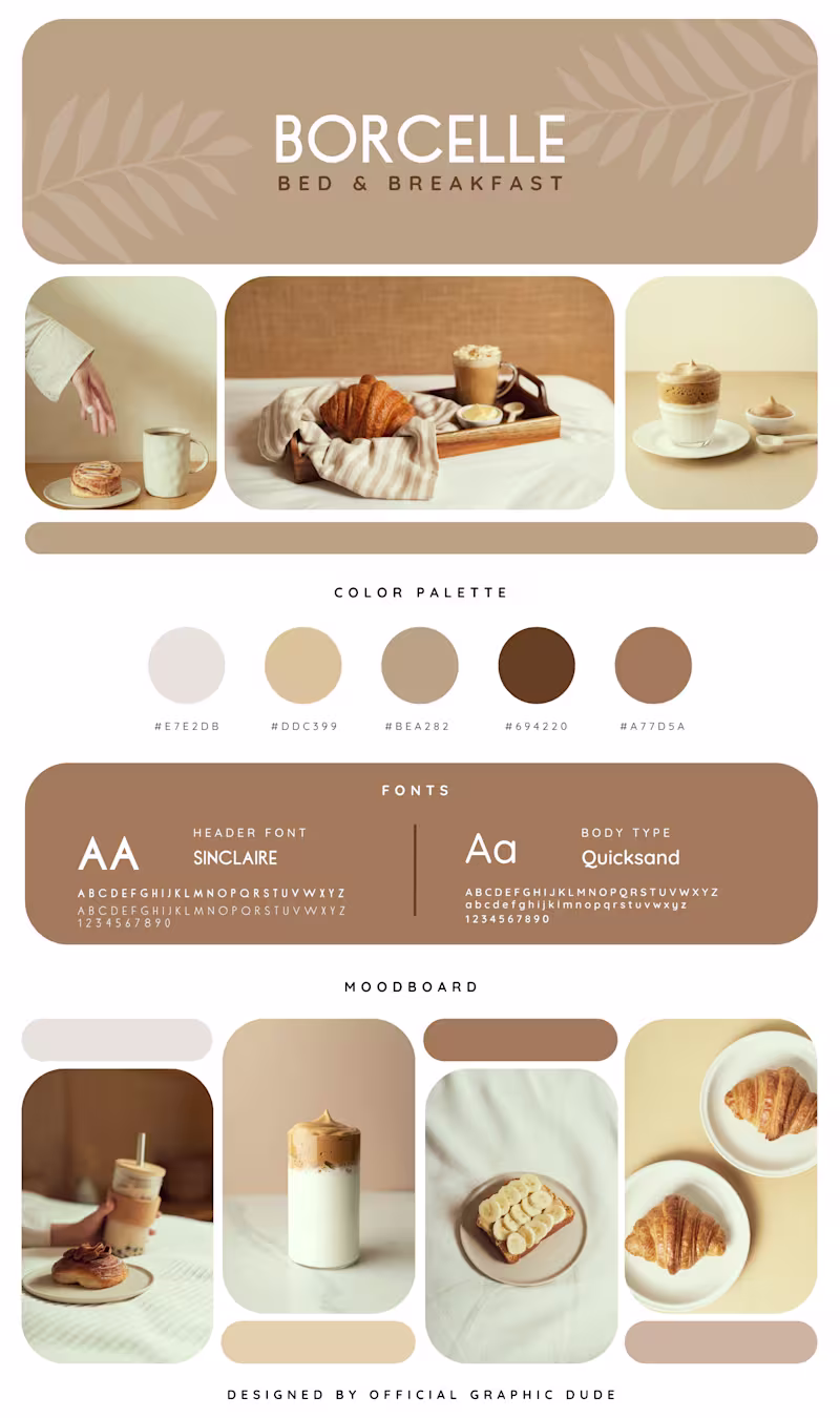 Cover image for A comprehensive, aesthetic brand identity