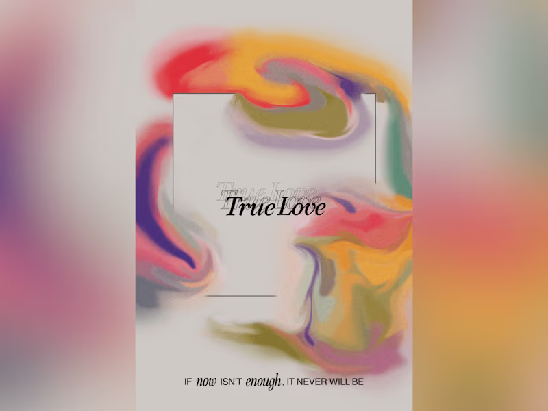 Cover image for Poster Design: True Love