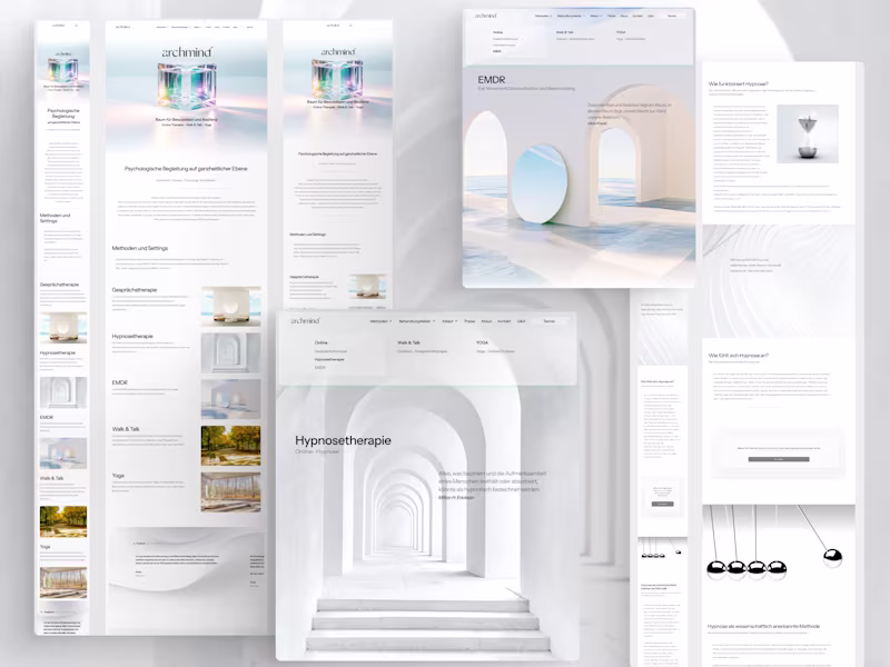 Cover image for recent work for a healthcare practice. exploring ways to pre...