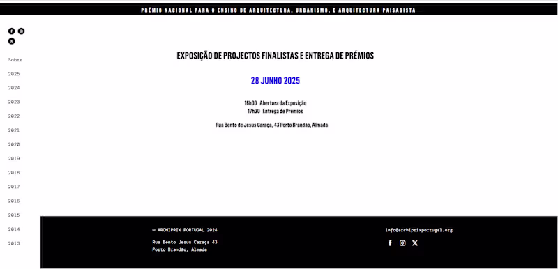 Cover image for Archiprix Website Development