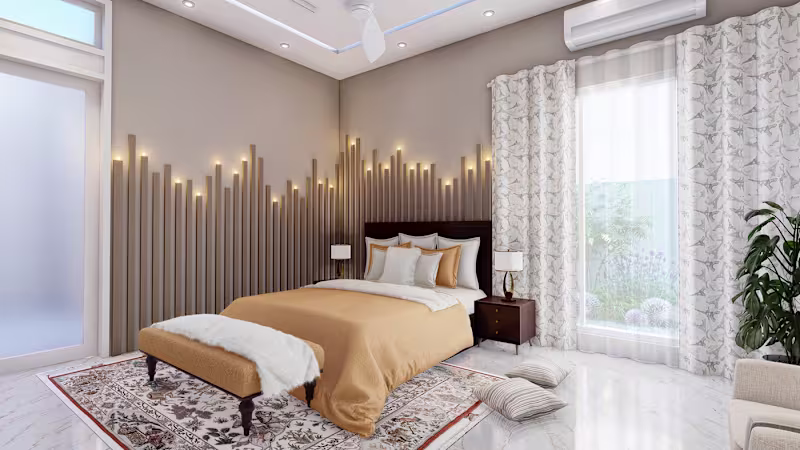 Cover image for Cozy Bedroom Design :: Behance