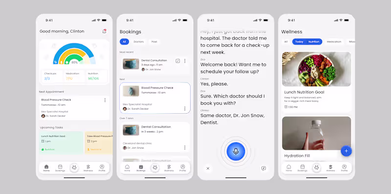 Cover image for Clean, Modern Mobile App UI/UX Design
