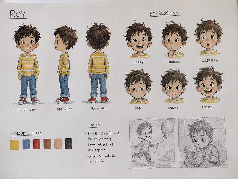 Cover image for Children's Character Design