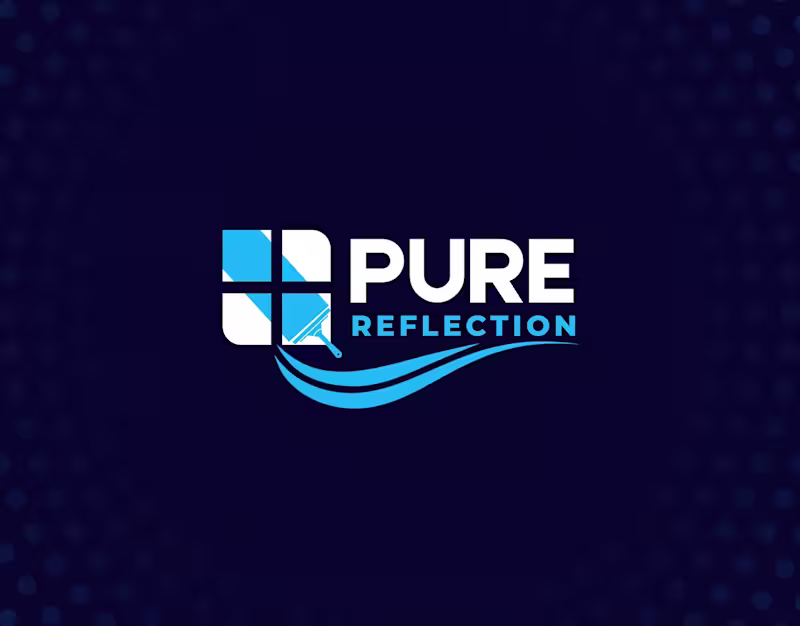 Cover image for Pure Reflection logo Design