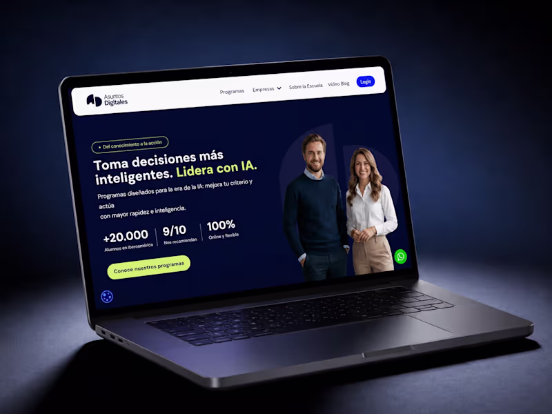 Cover image for Kajabi Platform Redesign for Asuntos Digitales