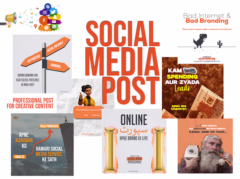 Cover image for Social Media Post Design Service