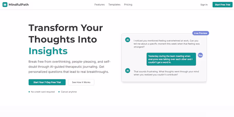 Cover image for Development of MindfulMap AI-Powered Journaling App
