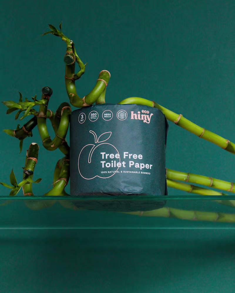 Cover image for ecoHiny - Bamboo Toilet Paper Branding & Packaging