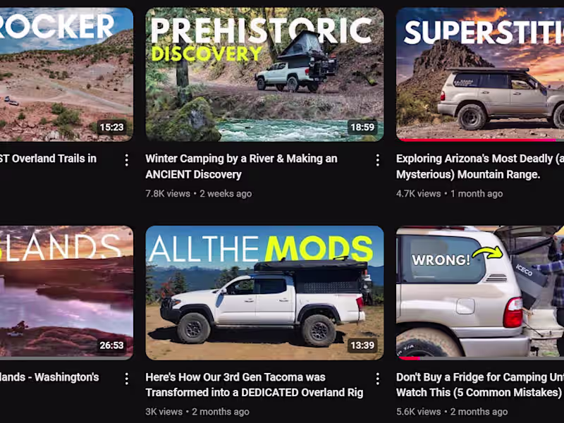Cover image for This is our FAVORITE GEAR for Camping & Overlanding - YouTube