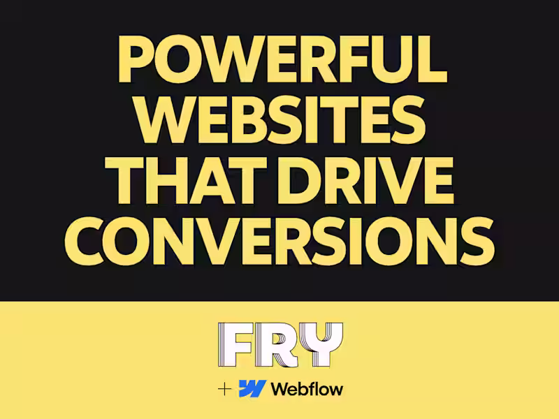 Cover image for Webflow Design and Development