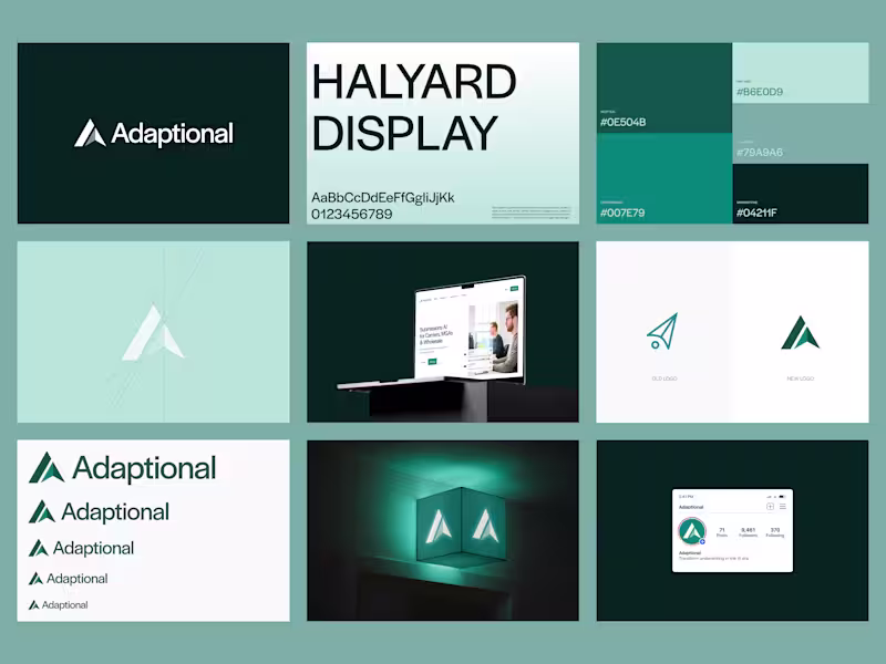 Cover image for Adaptional AI visual identity