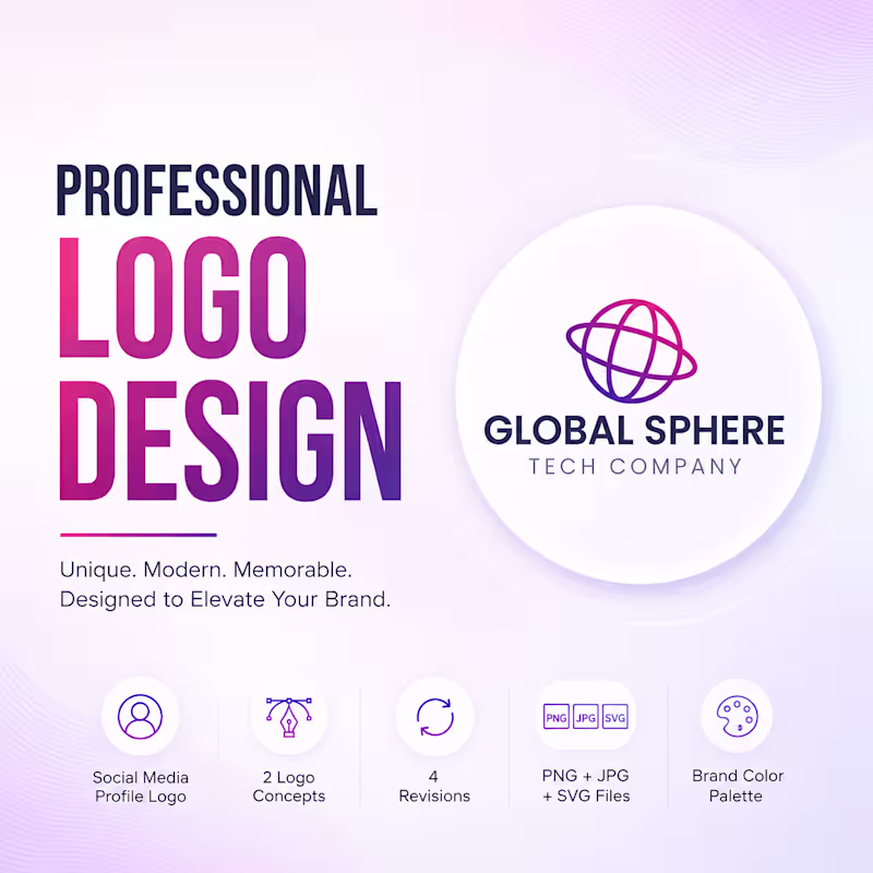 Cover image for Professional Brand identity