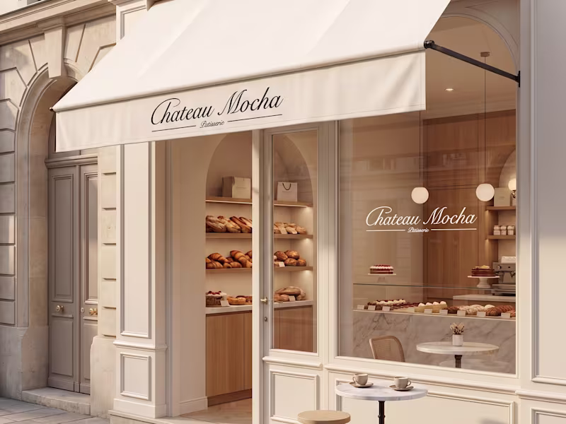 Cover image for Château Mocha
Luxury Pâtisserie Brand Identity