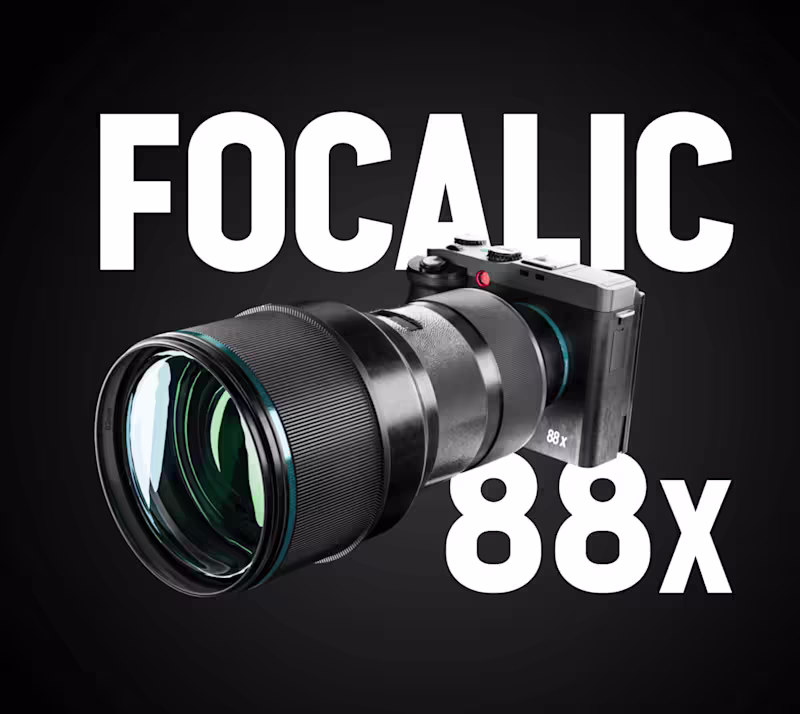 Cover image for Futuristic Digital Camera Visualization