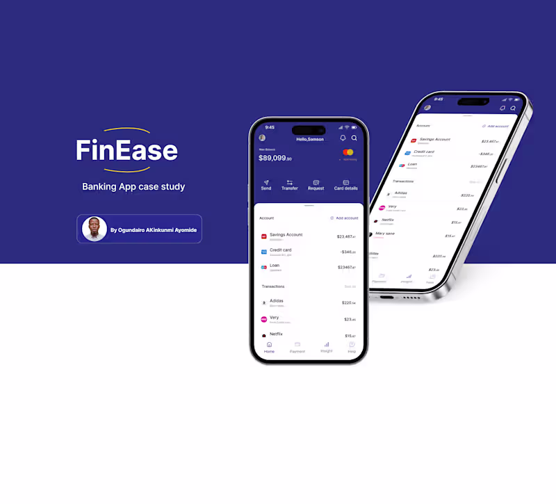 Cover image for Fintech MVP  mobile app | Figma UIUX