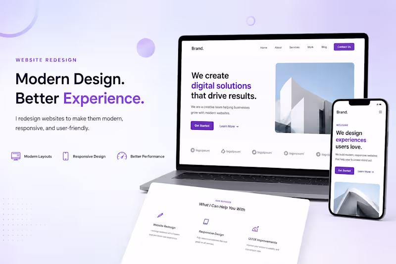 Cover image for Website Redesign