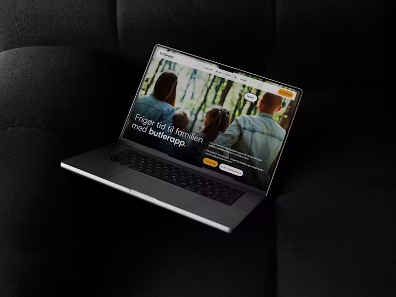 Cover image for butlerapp - Branding, Digital Design, UI/UX Design, App design