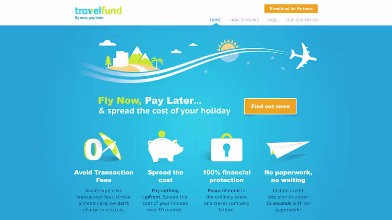 Cover image for Travelfund branding creation