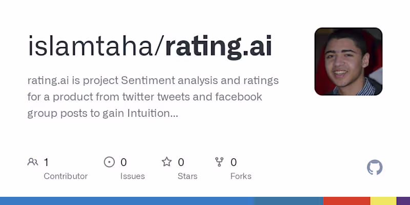 Cover image for islamtaha/rating.ai