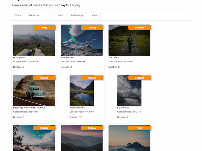 Cover image for QTrip Booking