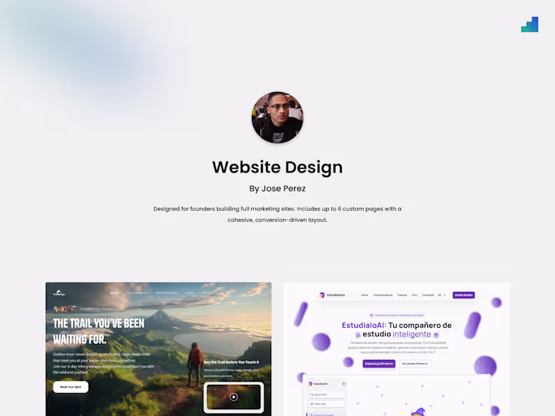 Cover image for Website Design 