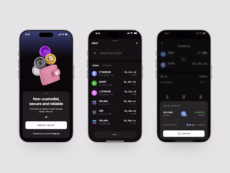 Cover image for DexCrypto — Crypto Wallet, Swap & Trading App