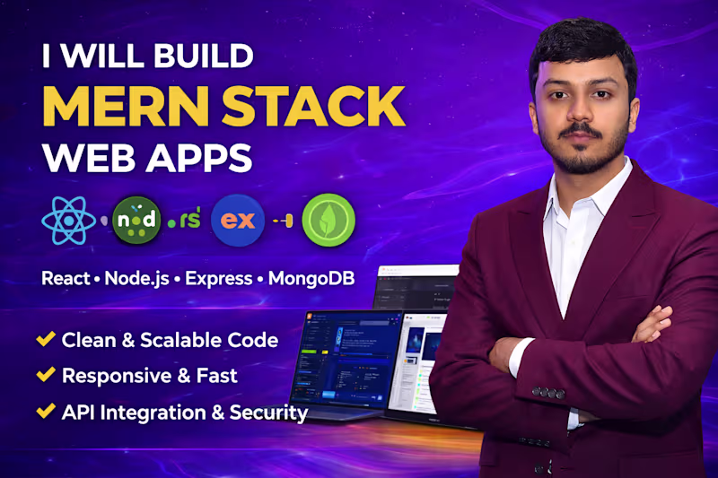 Cover image for I will create your website with ai automation and MERN stack 