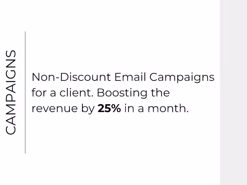Cover image for Email Marketing Campaigns.