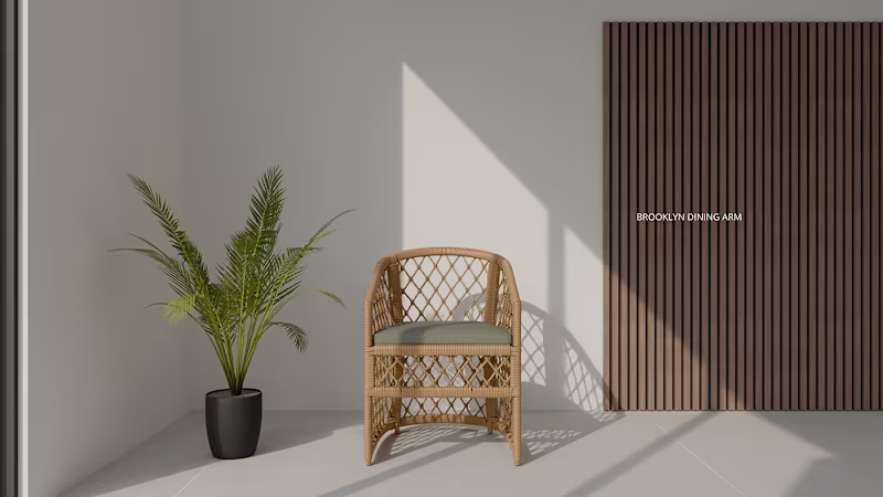 Cover image for Brooklyn Dining Arm Chair :: Behance