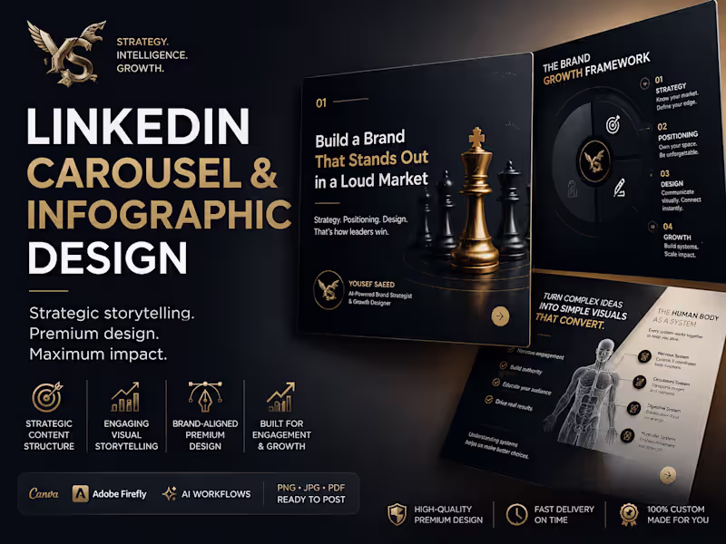 Cover image for LinkedIn Carousel & Infographic Design
