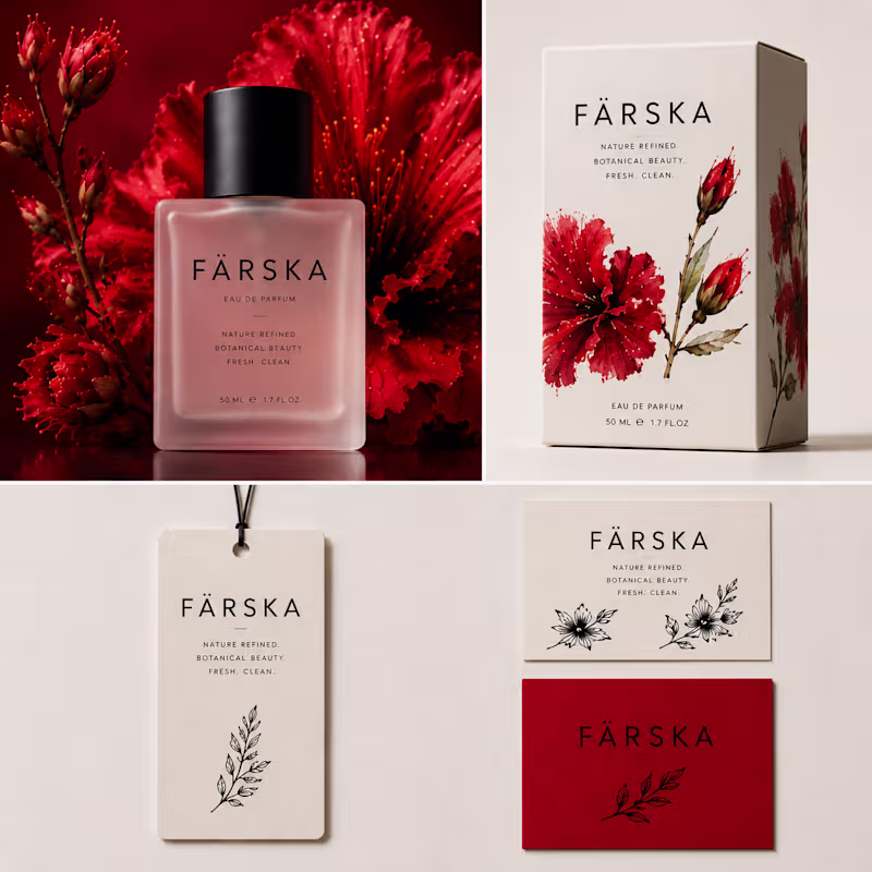 Cover image for FÄRSKA | Luxury Fragrance Branding & Packaging Concept