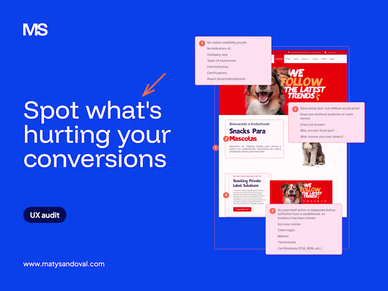 Cover image for UX Audit: Discover What’s Killing Your Conversions