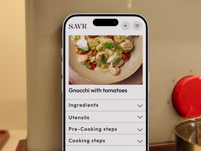 Cover image for SAVR App