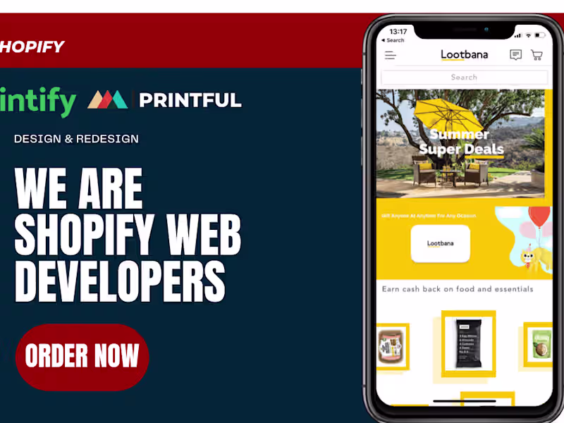 Cover image for Shopify Web Developer