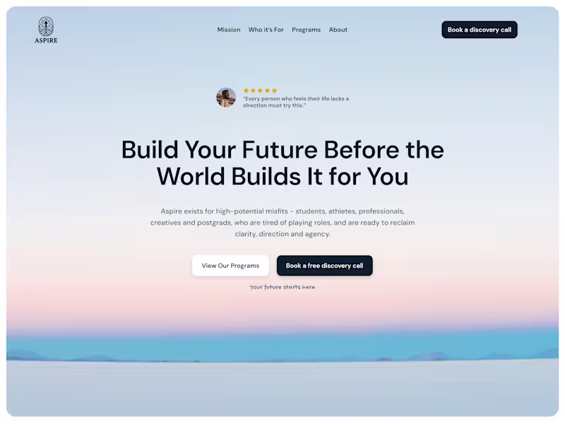 Cover image for Aspire Website Design and Development