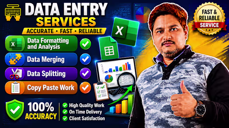 Cover image for Data formatting and analysis 