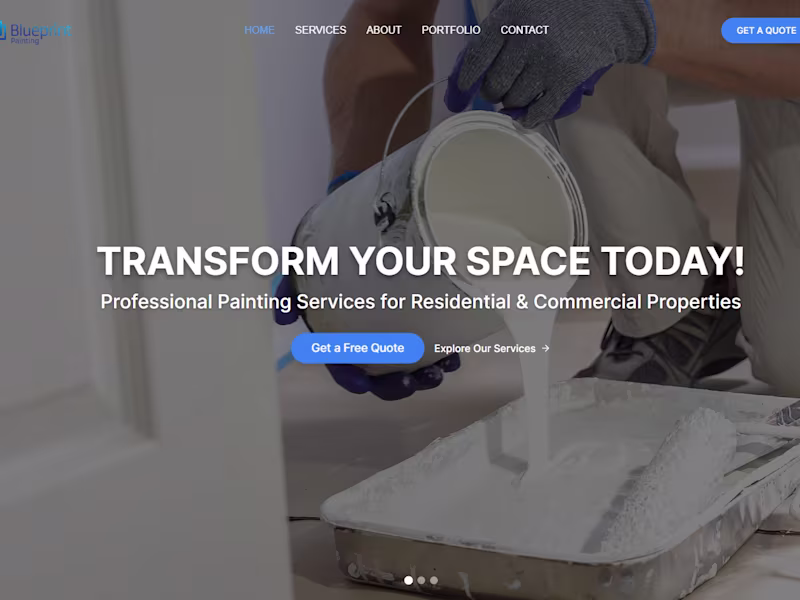 Cover image for BluePrintdu | Professional Painting Services